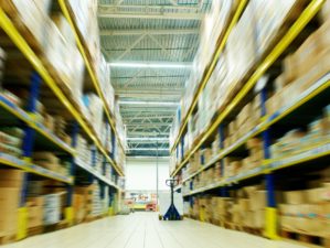Feature | Long stack arrangement of goods in a wholesale and retail warehouse depot | Items You Should Stockpile Every Month
