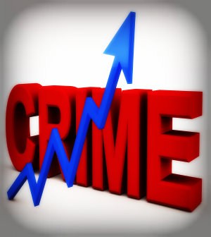 Crime rates are increasing in the U.S.