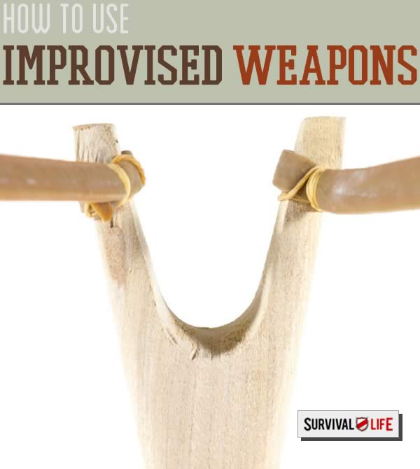 How to Make Use of Improvised Weapons | DIY homemade survival weapons tutorials at survivallife.staging.wpengine.com #diy #homemadeweapons #survivalweapons