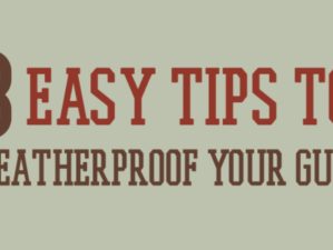3 easy tips | Easy Tips To Weatherproof Your Guns | weatherproof your guns | wet rifle | Featured