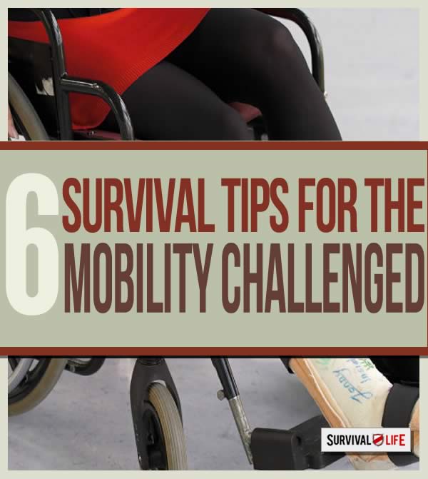 Prepping Tips For The Mobility Challenged | https://survivallife.com/prepping-tips-for-mobility-challenged