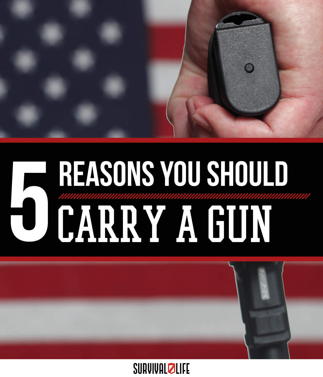 5 Reasons to Carry a Gun by Survival Life at http://survivallife.staging.wpengine.com/2015/05/29/why-carry-a-gun/