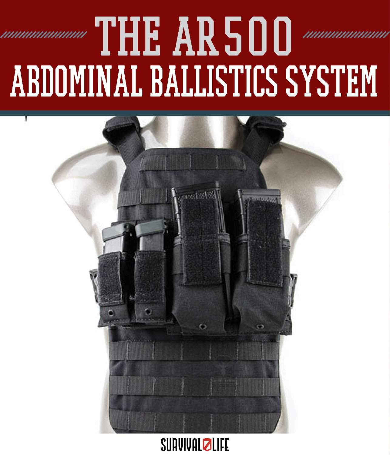 Product Review: The Abdominal Ballistics System (ABS) by AR500 Armor by Survival Life at http://survivallife.staging.wpengine.com/2015/05/19/abdominal-ballistics-system/