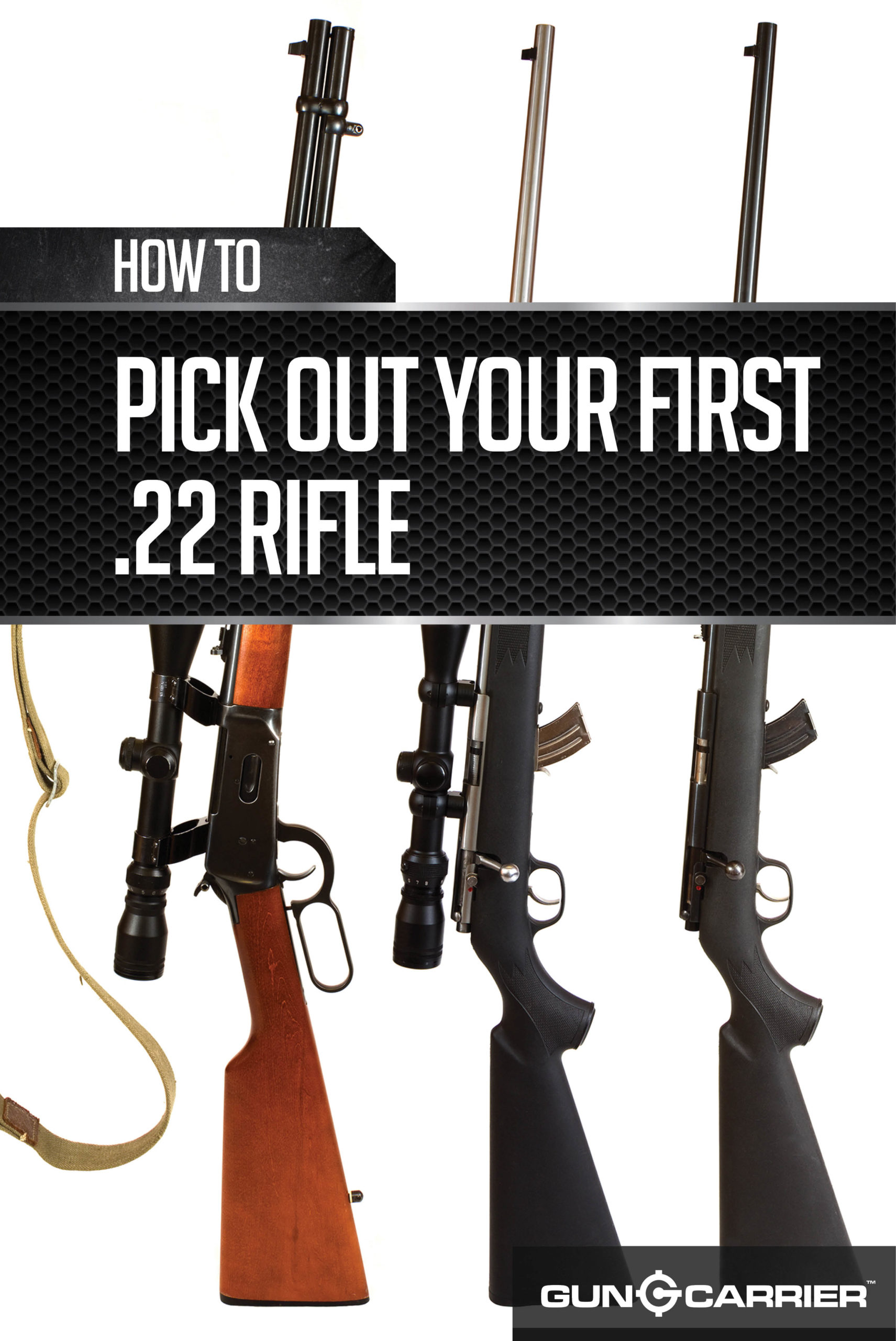 Picking your First 22 Rifle by Gun Carrier at https://guncarrier.com/picking-your-first-22-rifle/