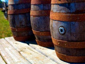 wine barrel wooden barrels barrel rainwater pb
