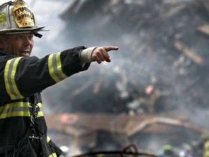fireman firefighter rubble disaster preparedness feature pb