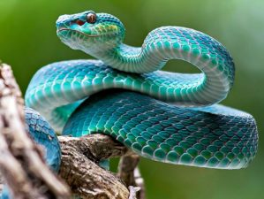 Featured | Blue viper, venomous and poisonous snake | Venomous Snakes Of North America