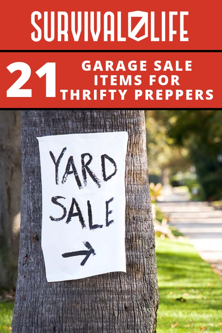 21 Garage Sale Items For Thrifty Preppers