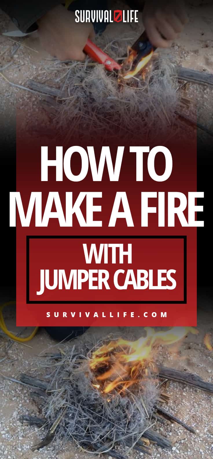 How To Make A Fire With Jumper Cables