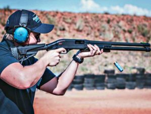 Feature | Man Firing Shotgun | These Hunting Shotguns Are The Best Bang For Your Buck