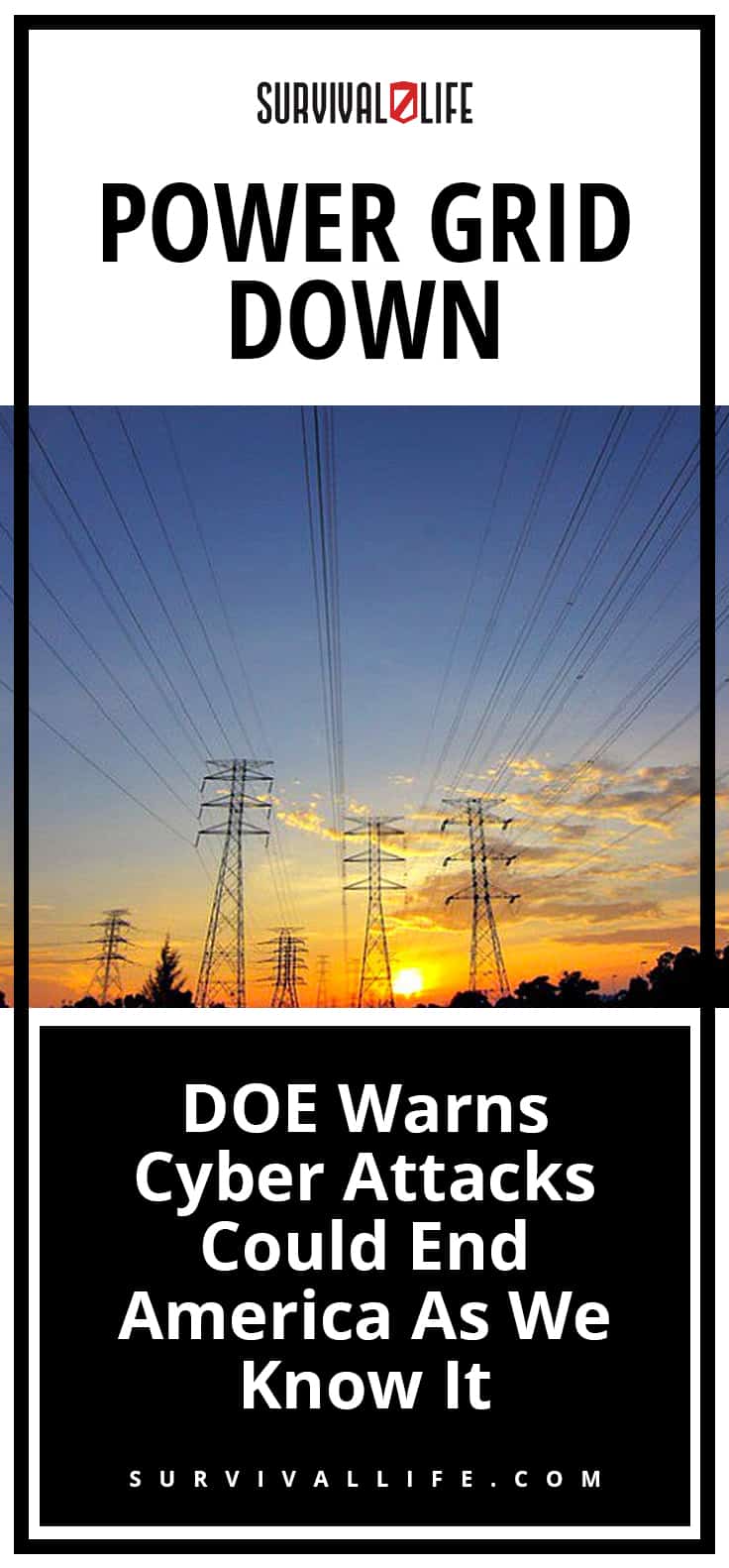 Power Grid Down DOE Warns Cyber Attacks Could End America As We Know It