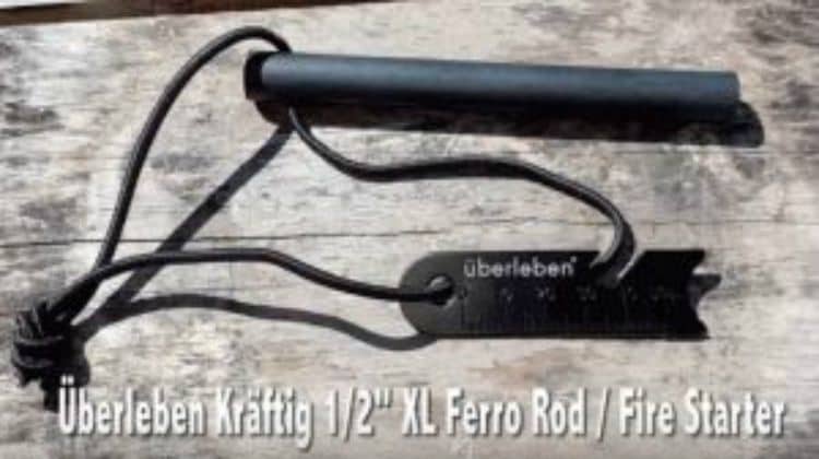 berleben Kräftig XL Ferro Rod Review Bug Out Bag Essentials Featured image 2