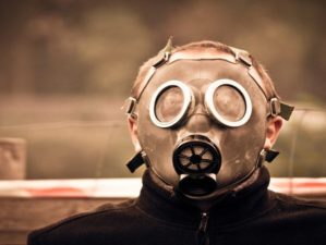 biological weapons gas mask px