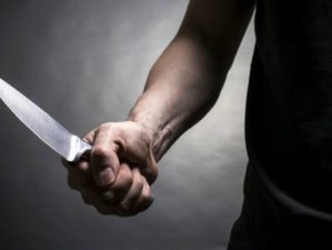 drugs feature man knife hand closeup ss