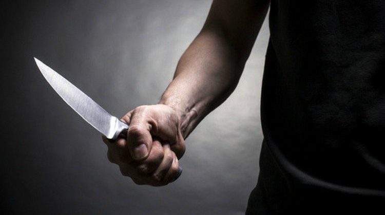 drugs feature man knife hand closeup ss