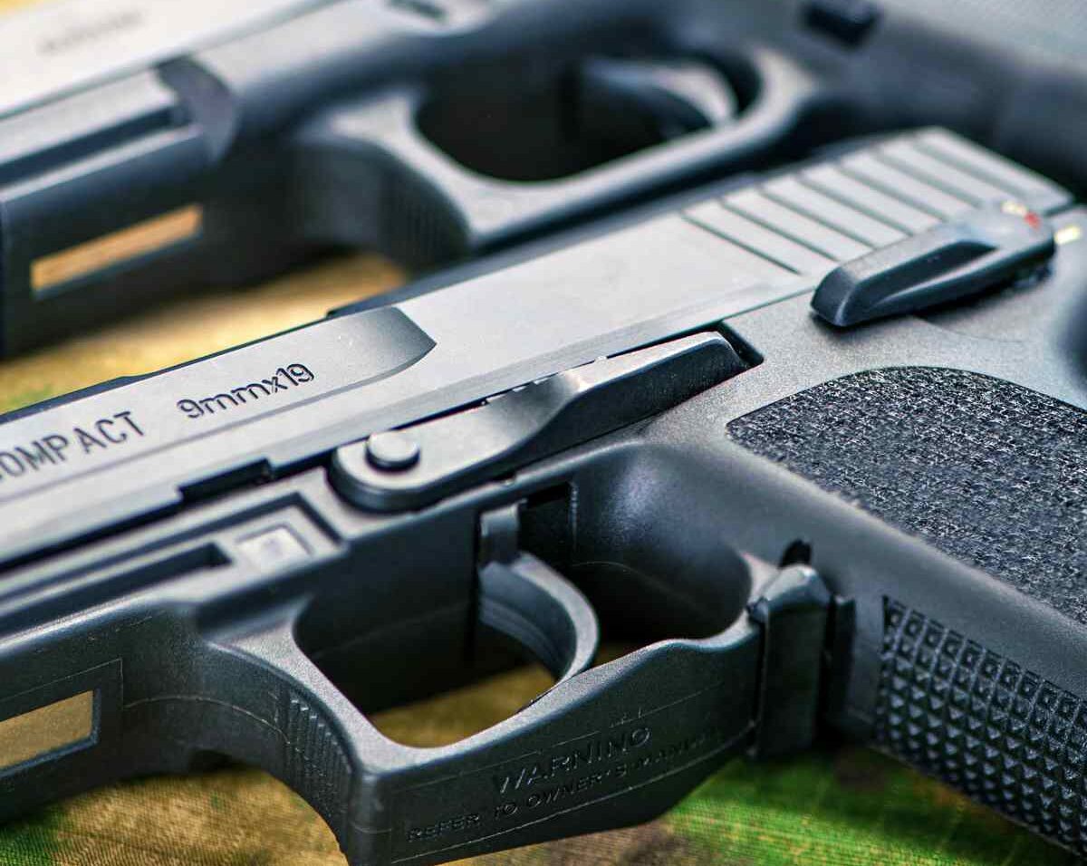 Three different handguns | How To Shop Gun Blue Book Value Prices 
