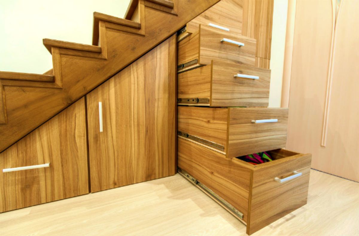 Stairs Cabinet | Unusual Hidden Gun Safes To Keep Your Firearms Secure