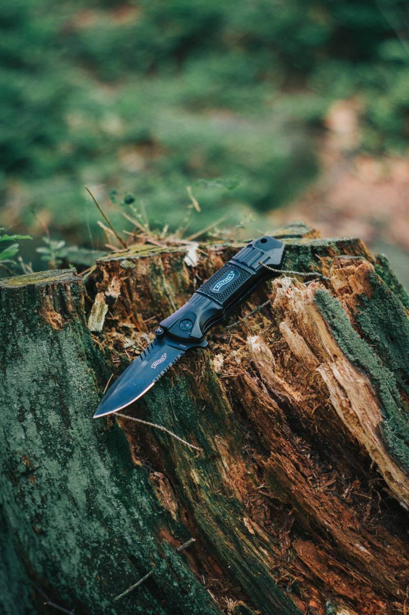 black folding knife | Michigan Knife Laws