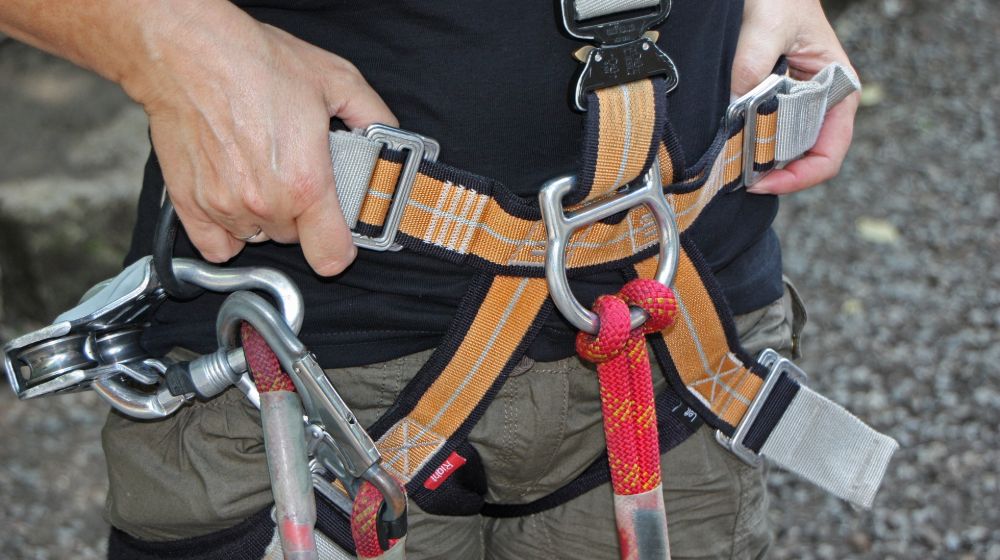 Climbing Harnesses feature pb
