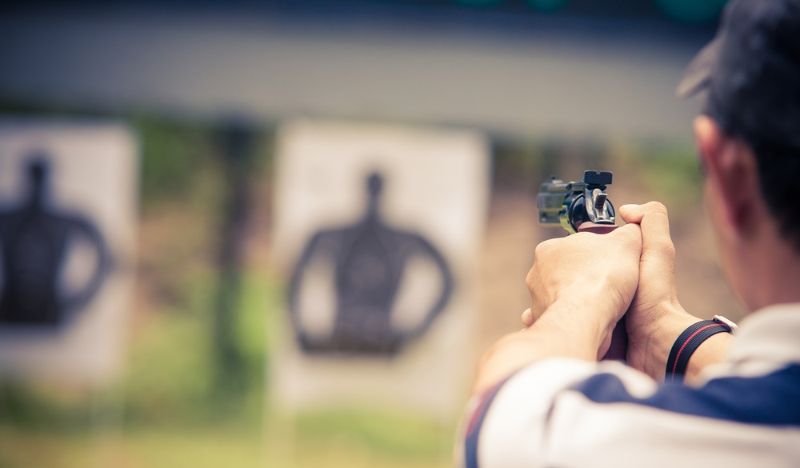 man-practicing-shooting-gun best | 9mm ammo