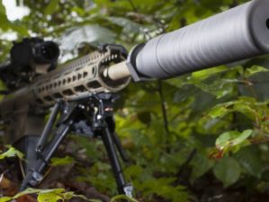semi-automatic-rifle-suppressor-trees | Suppressor vs Silencer: Are They The Same? | Featured