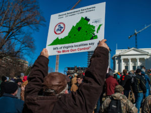 Is the Second Amendment under seize in Virginia?