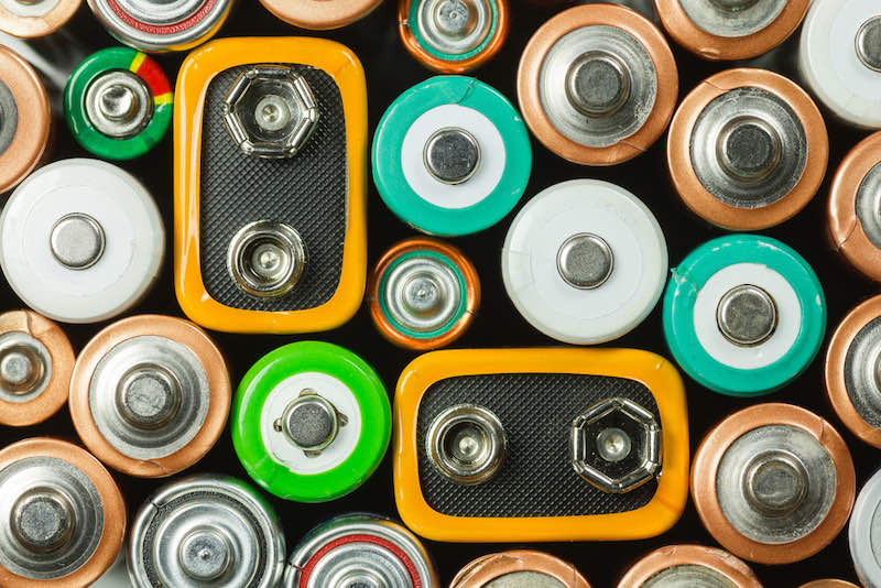 a selection of batteries | ultimate hunting checklist