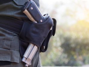 police-officer-gun-belt | Gear Review: Urban Carry Holster, Yay Or Nay? | featured