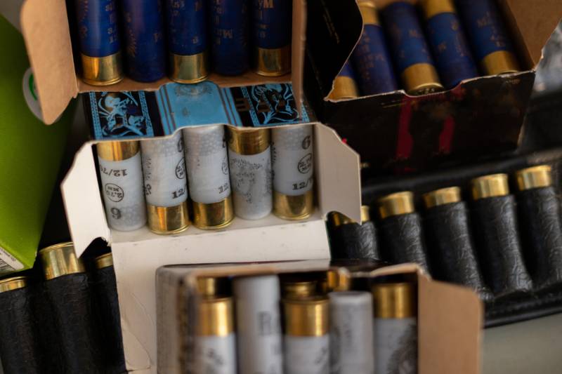 some-boxes-storage-hunting-bullets-ammunition | gun safe