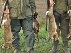 Hunters with Catch- Hare | Rabbit Hunting Tips For Beginners | featured