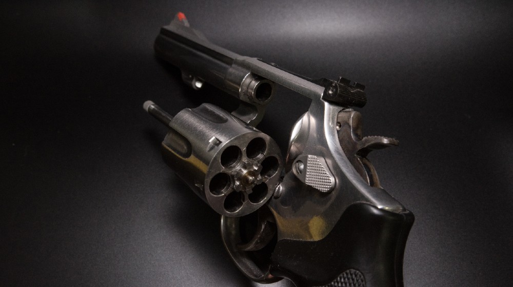 38 Revolver open ready to put bullets | handgun caliber