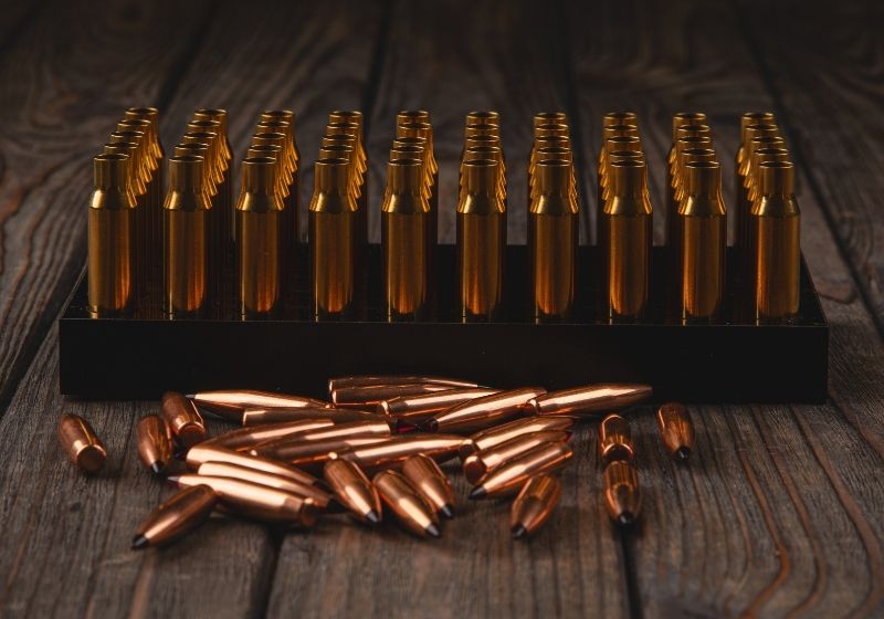 Heavy hunting bullets and prepared casings Where to buy ammo SS