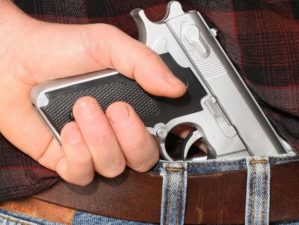 Pistol Concealed in a Man's Waistband | Is a 25 Caliber Good for Self Defense?| Featured