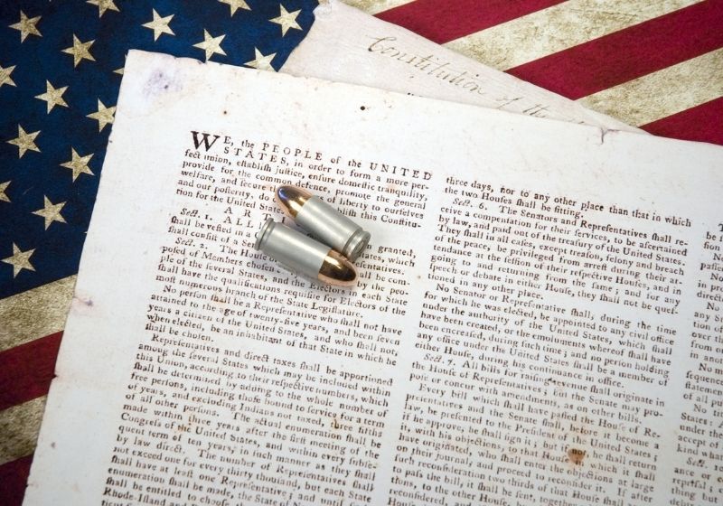 US Constitution with Two Bullets Where to buy ammo SS