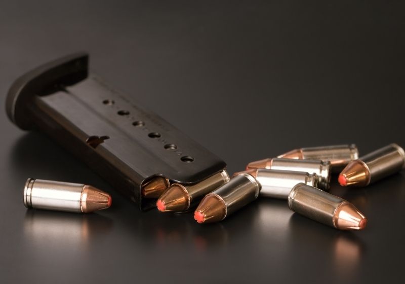 9 mm Bullets and Magazine Fn 590 SS