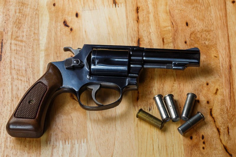Firearms Revolver,Old revolver, .38 gun | collectible revolvers
