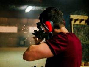 KelTec P50 Gun Review | Shooting a pistol at target in indoor firing range | Featured