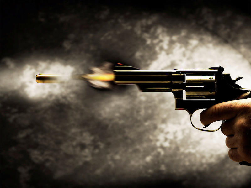 the man shoots from the revodler | best beginner revolver