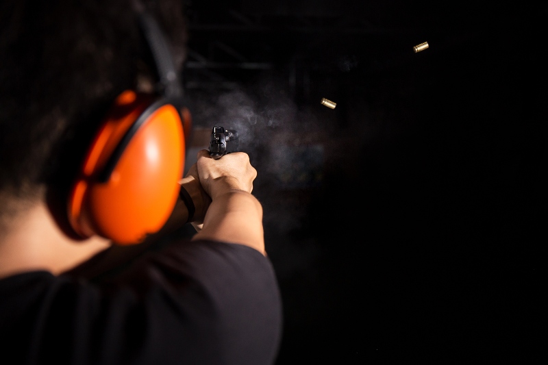 Man Shooting Pistol Gun | Taurus PT111 G2