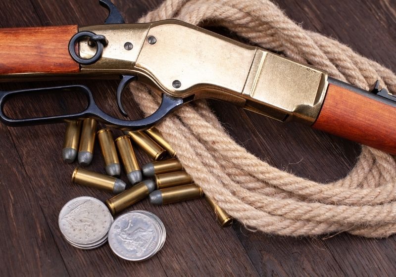 Wild west gun - lever-action repeating rifle | Lever Action Rifle