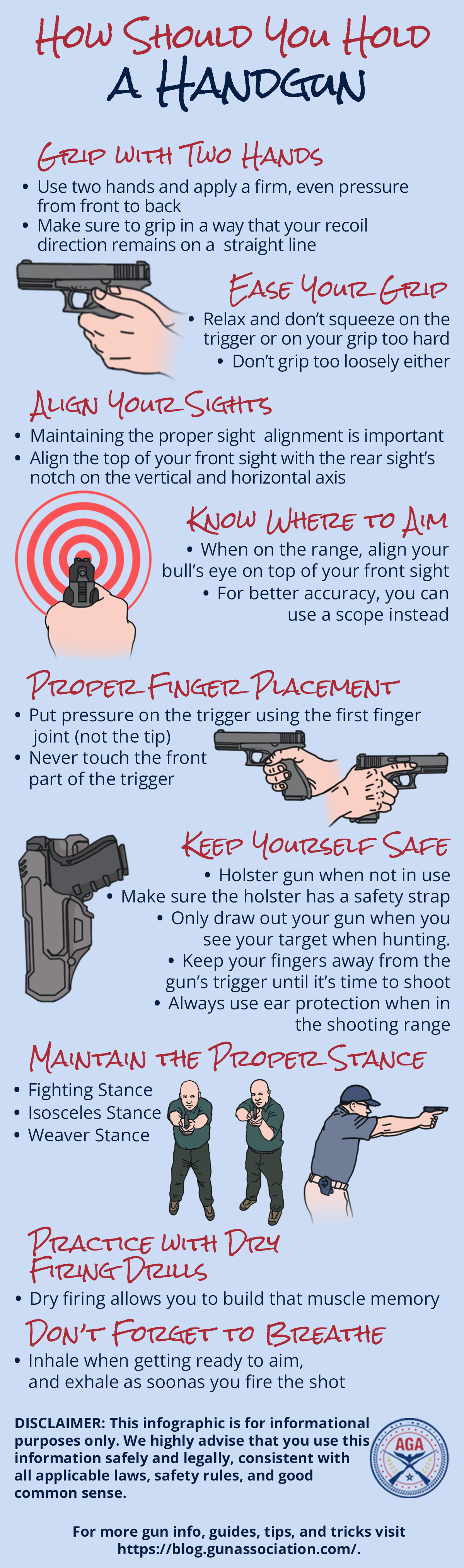 How Should You Hold a Handgun