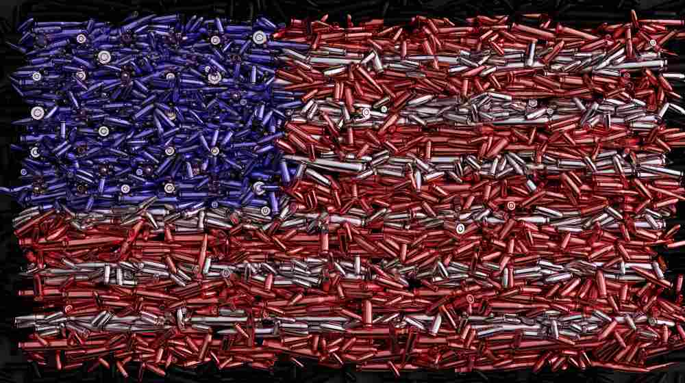 USA Flag formed out of bullets | Red Flag Law in America: 10 Essential Facts You Need to Know | featured