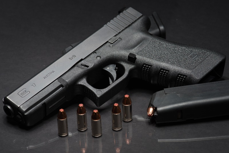 Close-Up of Glock 17 Semi-Automatic Handgun | Glocks for Women