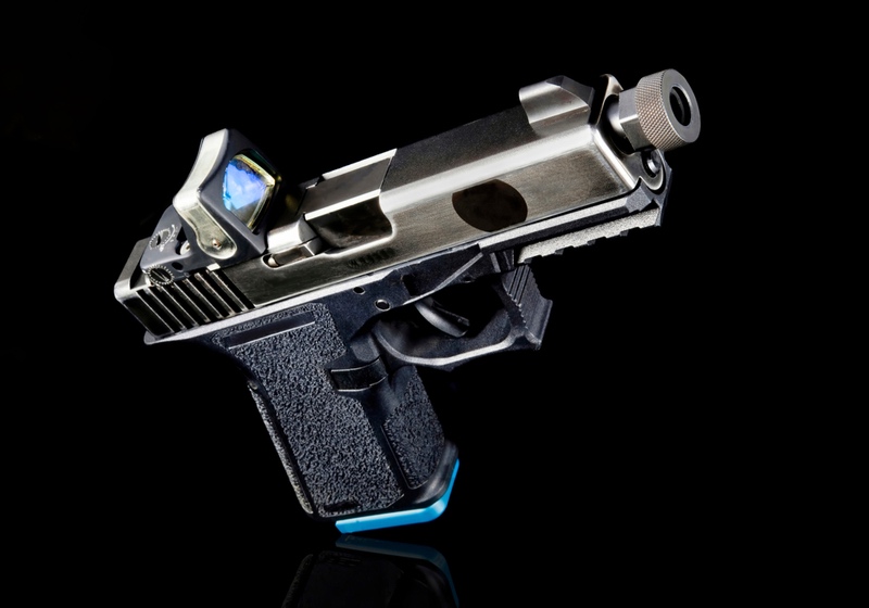 9mm semi-auto pistol with tritium sight | Glock improvements