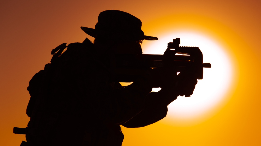 Silhouette of Army Special Forces Commando | Best Bullpup Shotgun | Featured