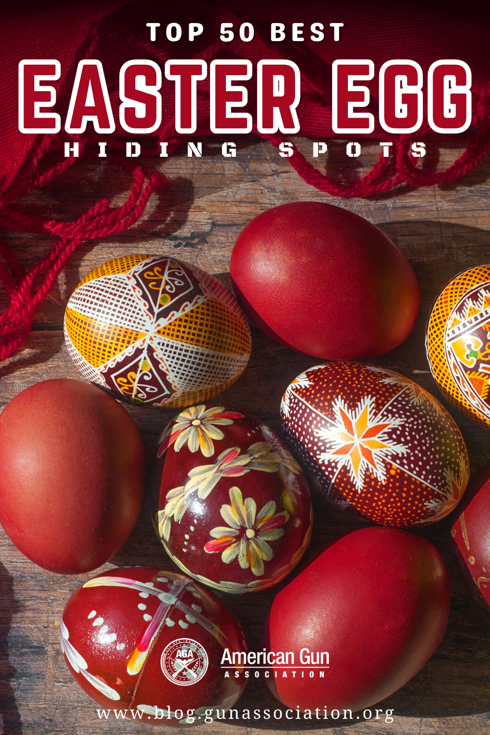 50 Easter Egg Hiding Spots