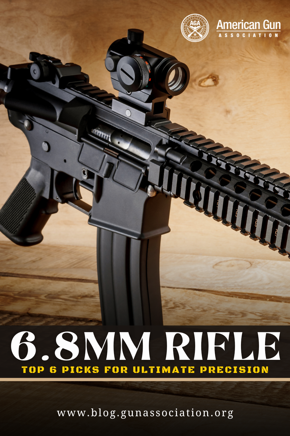 6.8mm rifle