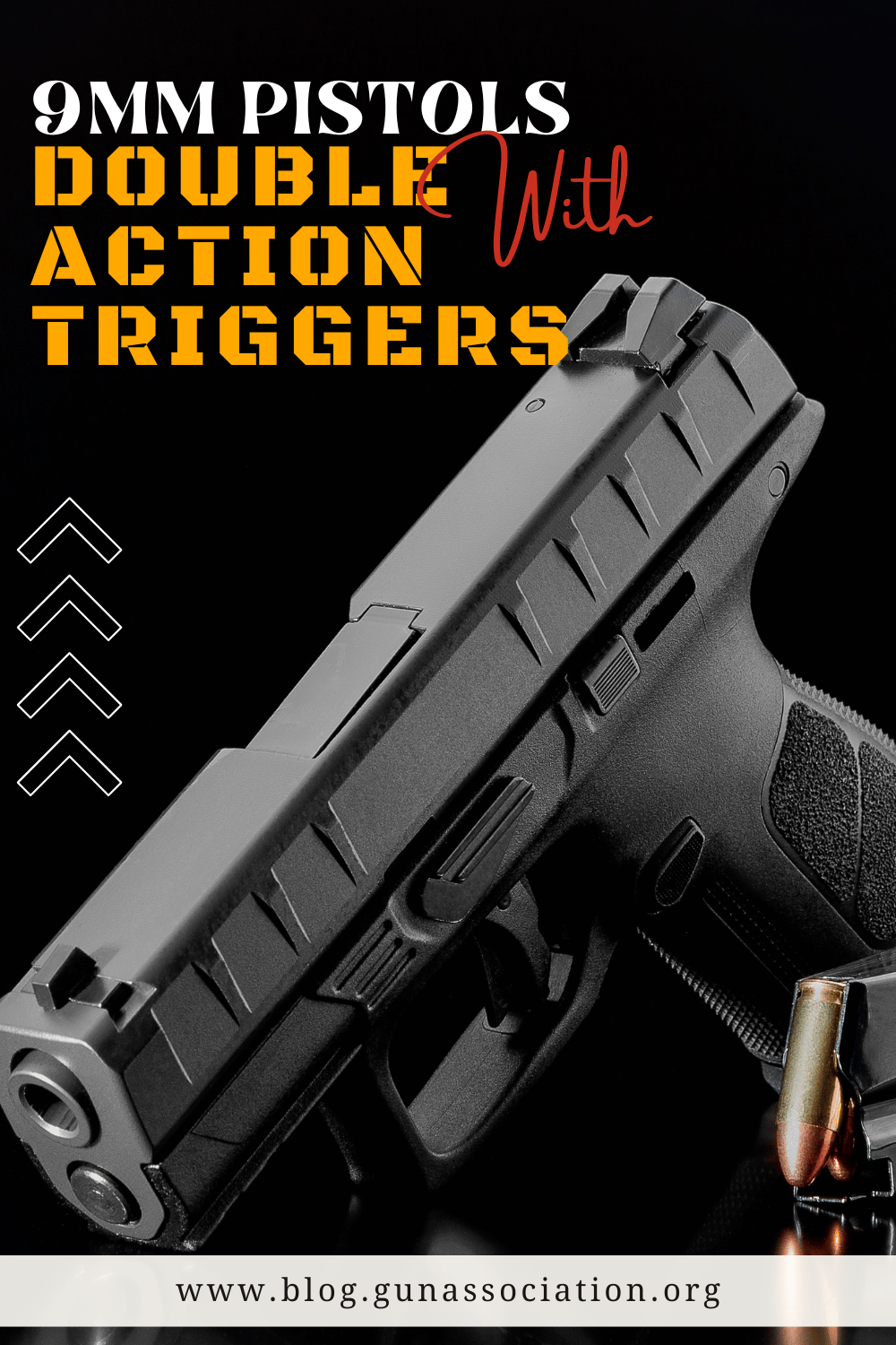 9mm pistols with double action triggers