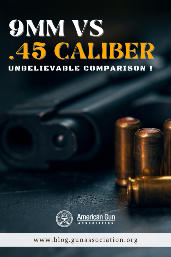 9mm Vs 45 Caliber: Unbelievable Comparison