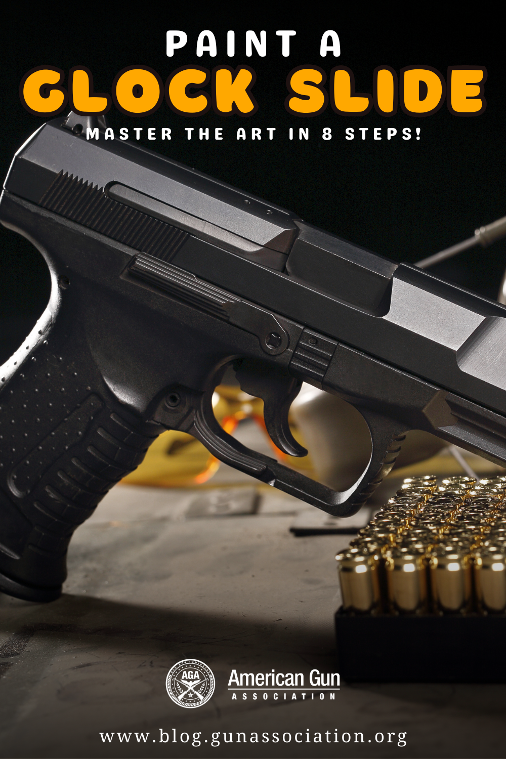 Paint a Glock Slide Like a Pro_ Master the Art in 8 Steps!